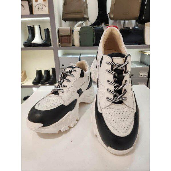 [] 女性用厚底スニーカー 4CM(EQCFHZ755BK) (P003736051)