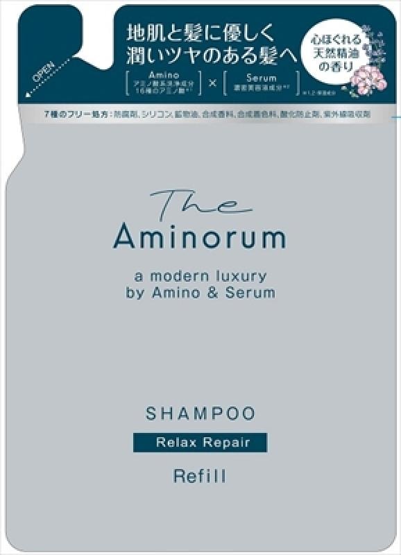 【メーカー/問屋直送品】ジ　アミノラム　ＳＨＡＭＰＯＯ　詰替　３５０ＭＬ*24点セット