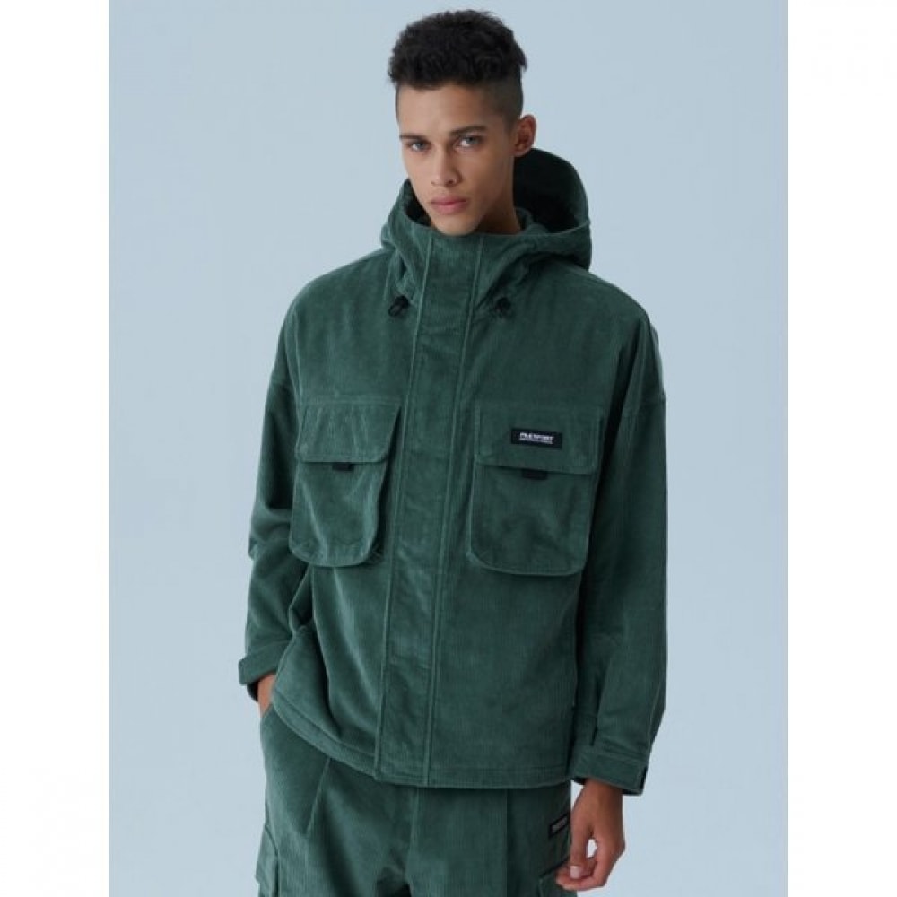 フィラ コーデュロイ コンフォートフィット フードジャケット FS2JKF4132X