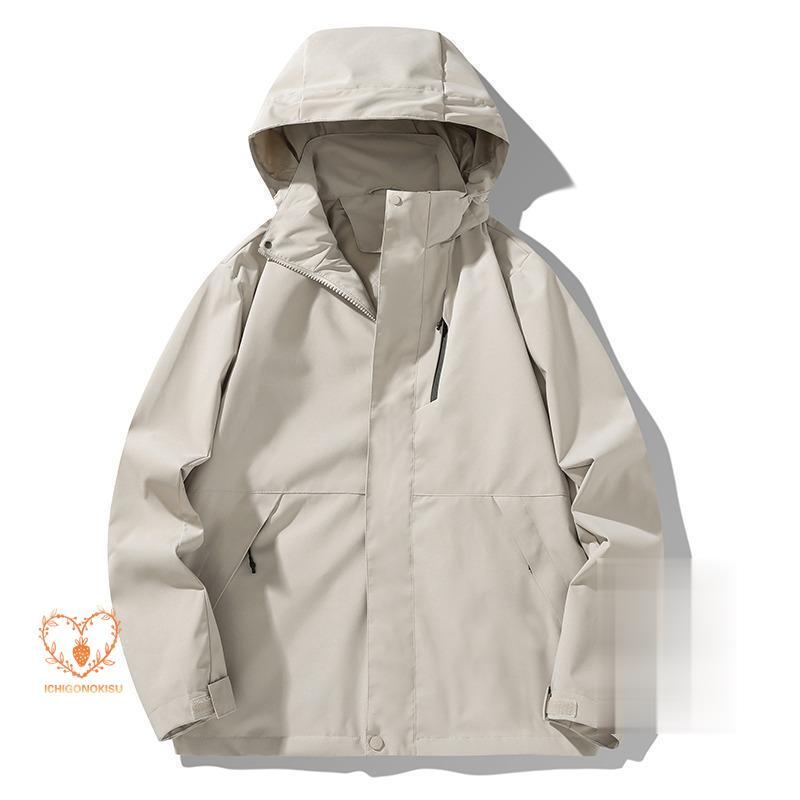 マウンテンパーカー メンズ レディース 撥水 登山服 防風 フード脱着可ウィンドブレーカー 防風ジャケット ソフトシェルジャケット 男女兼用 おしゃれ 服