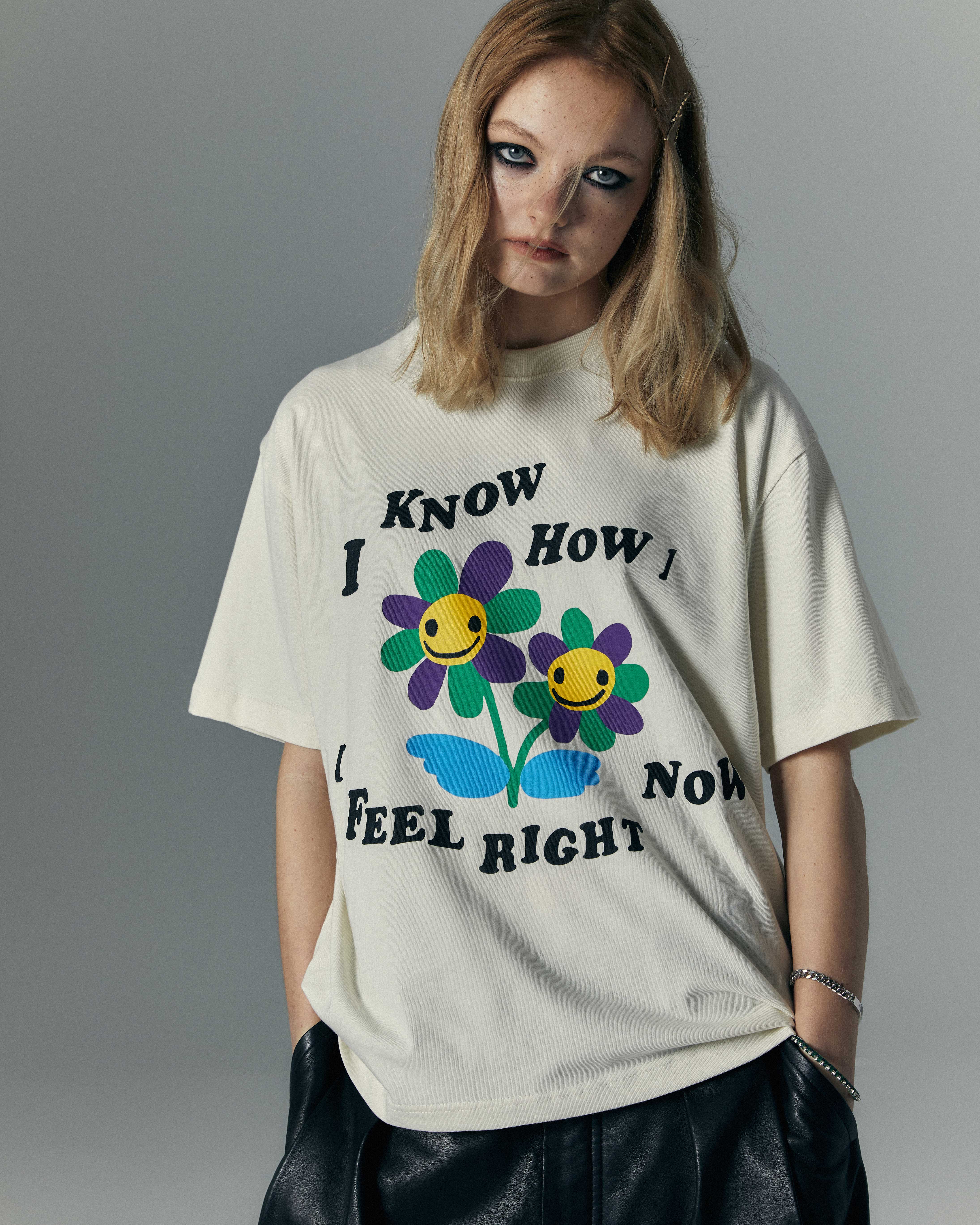[unisex] Flower Short sleeve_3COLOR