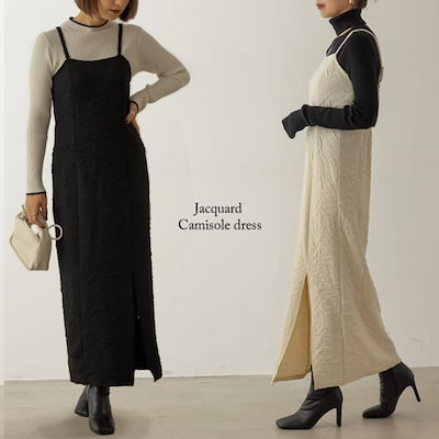 2点セット Jacquard Cami OnePiece 完成品配送 paygration.com