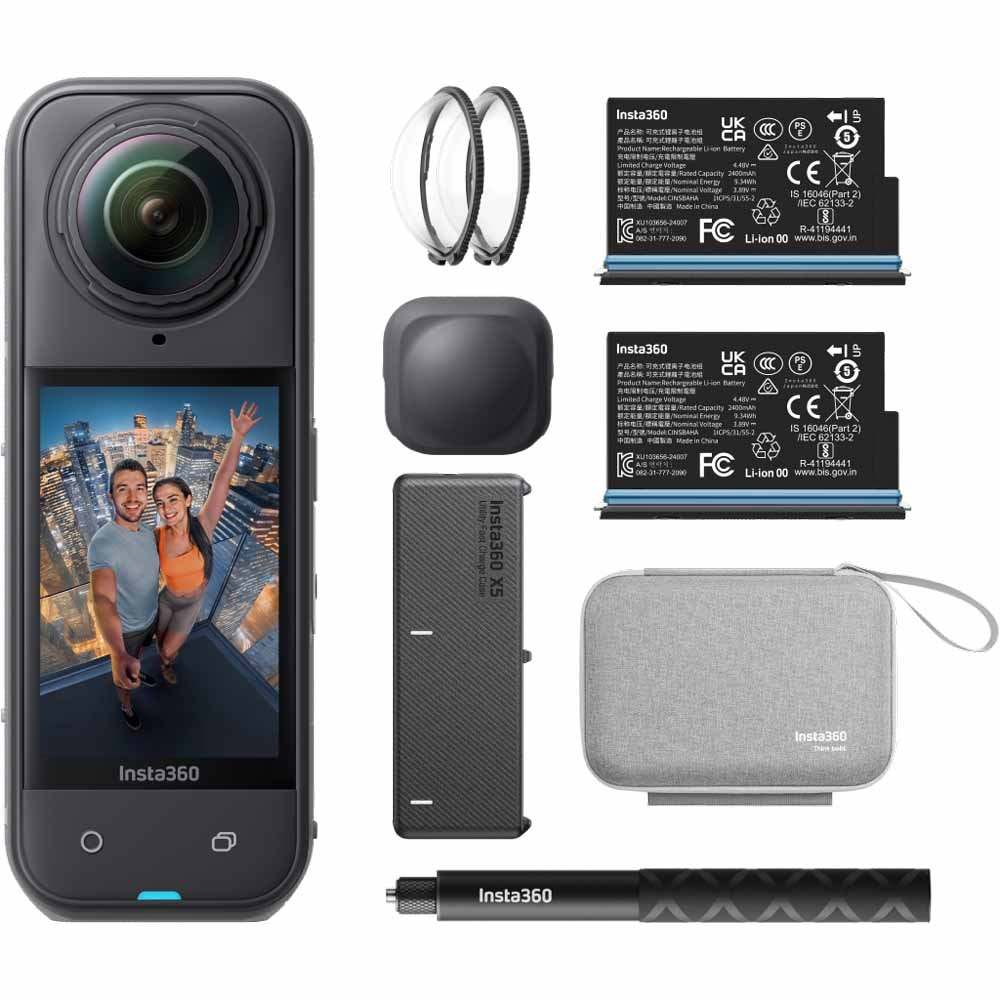 Insta360 CINSAAHA-X504 アクションカメラ「Insta360 X5」エッセンシャルキット CINSAAHAX504