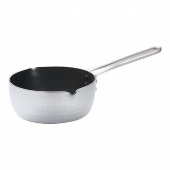 遠藤商事　TKG　共柄厚板　IHアルミテフロン雪平鍋　16cm（目盛付）　AYK7101