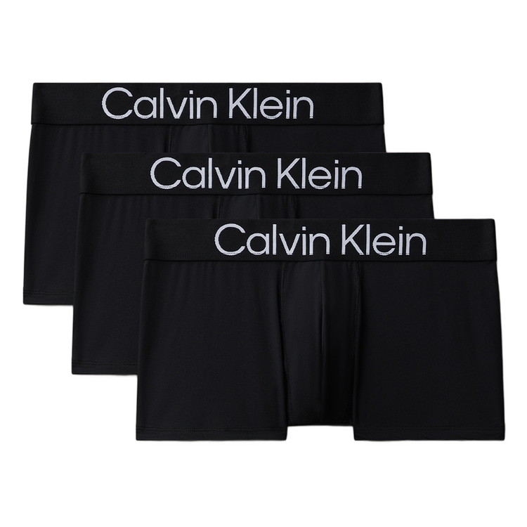 カルバンクライン：BOLD LOGO ローライズボクサーパンツ 3PK (ブラック)[ボクサーパンツ/ 男性下着/ メンズインナー/人気ブランド/おすすめギフト/誕生日プレゼント/メンズファッション]