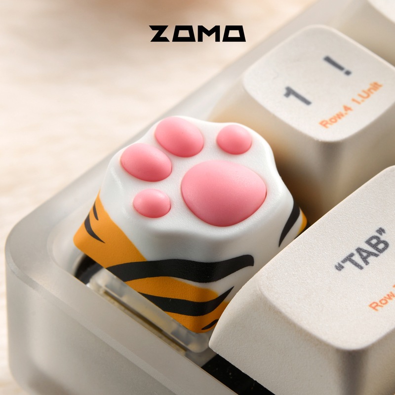 Zomo公式格好良いラグドール猫タイガーメカニカルキーボードキャップ楽しい性格ゲームかわいい猫の爪キーキャップ 6,687円