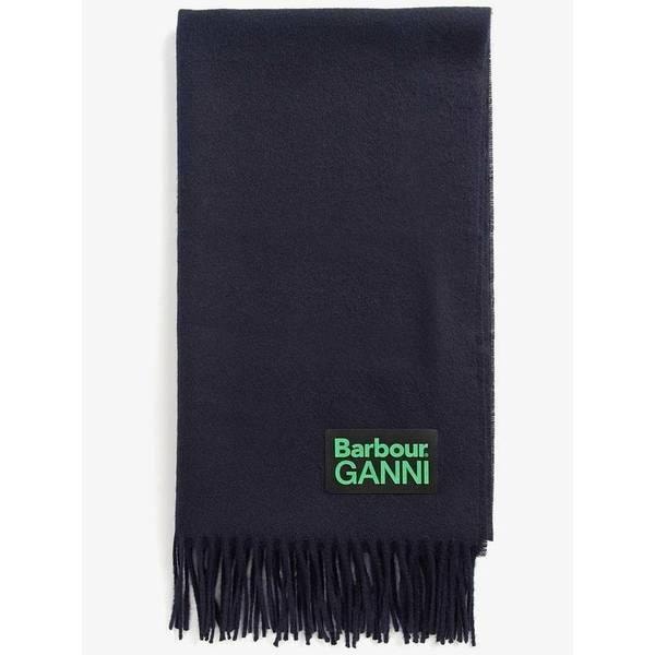 [高級品] x GANNI ウールスカーフ ガニー LSC0456 NY71