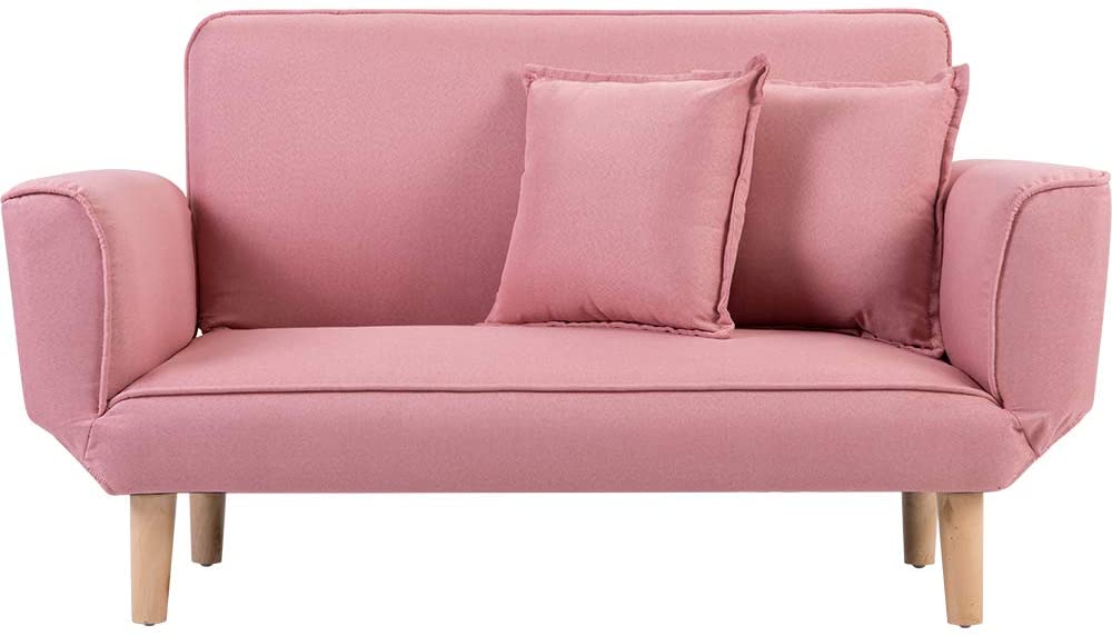 【国内へ発送&送·料·無·料】1400ソファ 幅106 ソファ ソファ- クッション付 軽量 コンパクト 2人掛け 一人暮らし ベッド ソファ