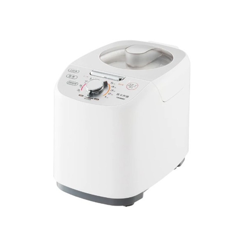ツインバード TWINBIRD コンパクト精米器 精米御膳 MR-E751W ホワイト