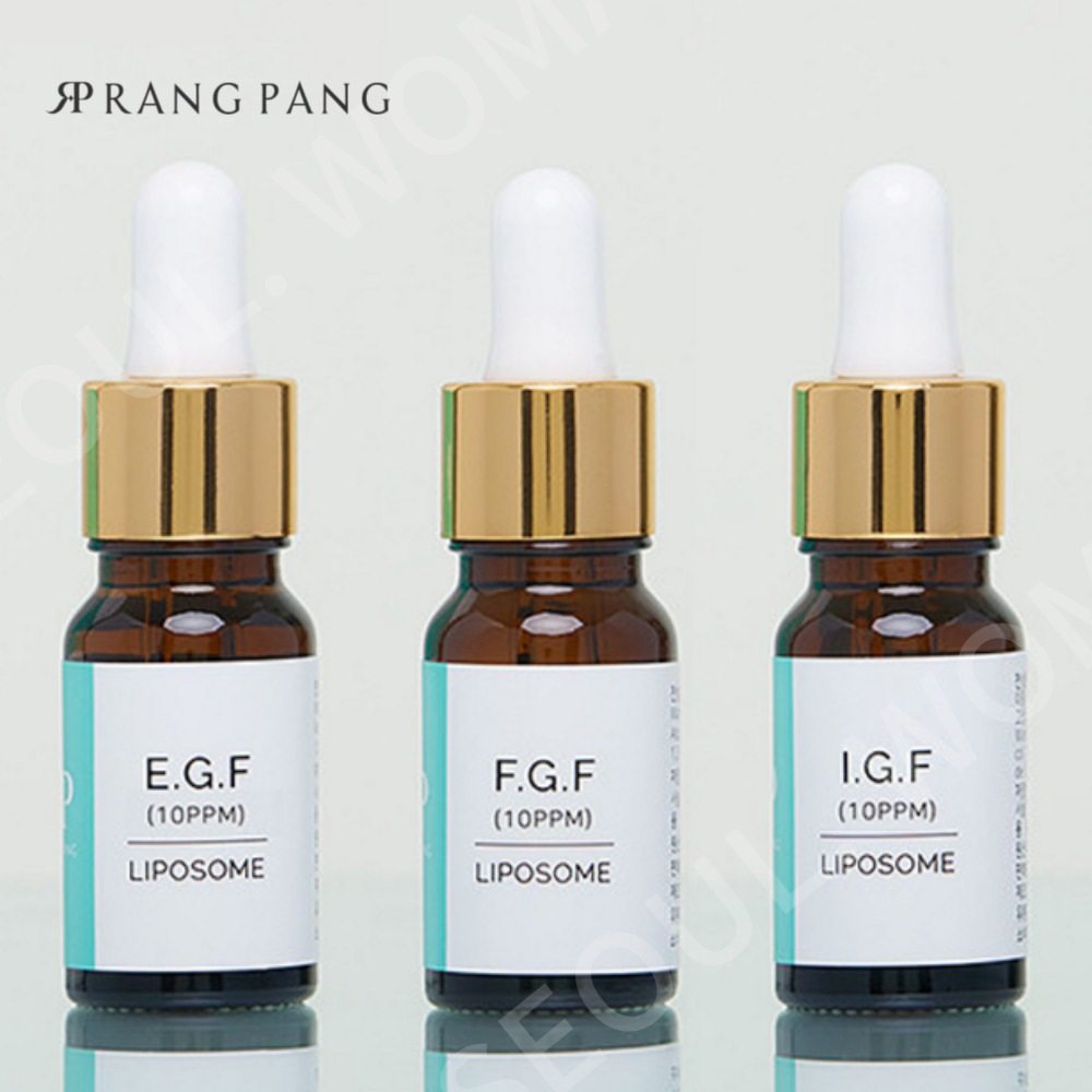ランパン EGF+ FGF+ IGF リポソーム アンプル 10ppm 原液 10ml X 3種, ビューティーデバイス, MTSが効果を高めるアンプル原液
