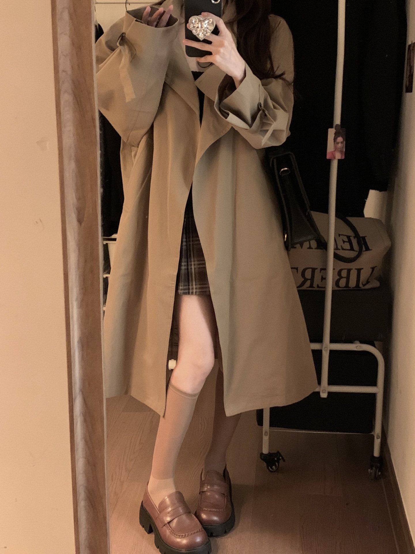 2024 秋 冬韓国気質コートトレンチコート レディースレディース大人っぽチェスターコート 5,535円