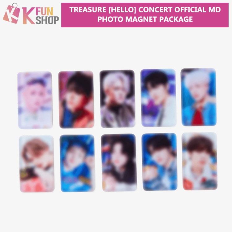 即日[PHOTO MAGNET PACKAGE]TREASURE TOUR [HELLO] CONCERT OFFICIAL MD[キャンセル不可]