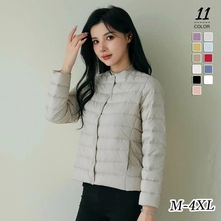 【2025新作】コート ジャケット レディース 冬 アウター ダウンジャケット 長袖 体型カバー おしゃれ きれいめ 可愛い 着やせ 大人 キルティング ジャケット