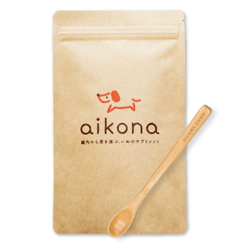 【獣医師監修】 aikona あいこな 犬 サプリ 腸活 腸内環境 整腸 皮膚 お腹の健康維持 犬 猫 乳酸菌 モリンガ 食物繊維 酵素 サプリメント 60g HUGME SHOP