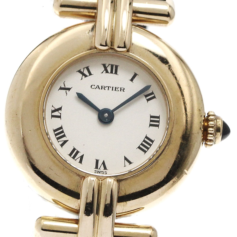 カルティエ CARTIER W1506153 マストコリゼ SM K18YG クォーツ レディース _871197【中古】