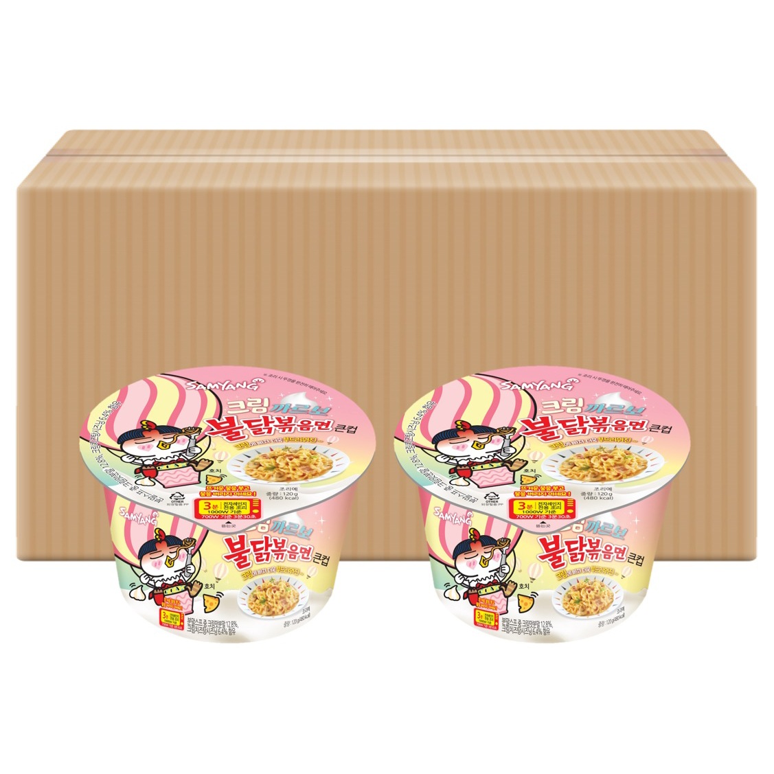 サムヤンラーメンビッグカップフードロースト120g（16個入り） 5,009円
