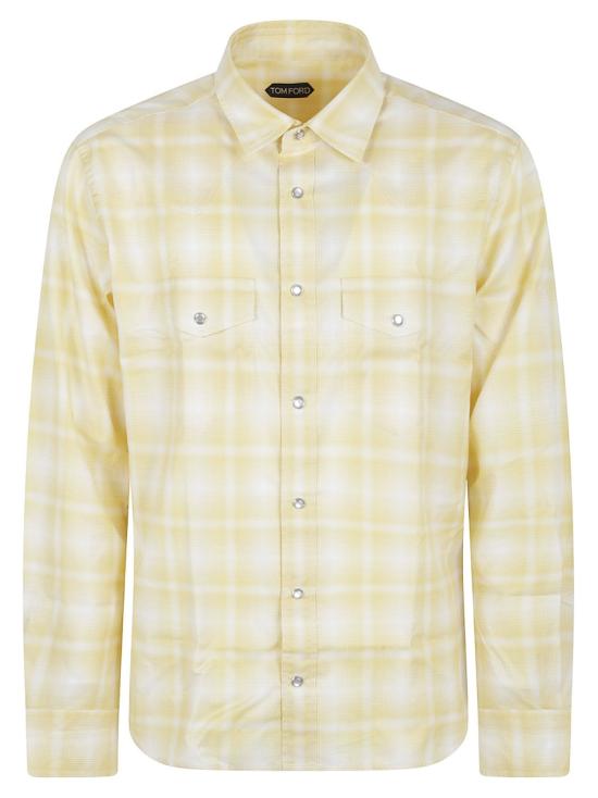 TOMFORD Men Shirts HDS001FMC297JJF Neutrals