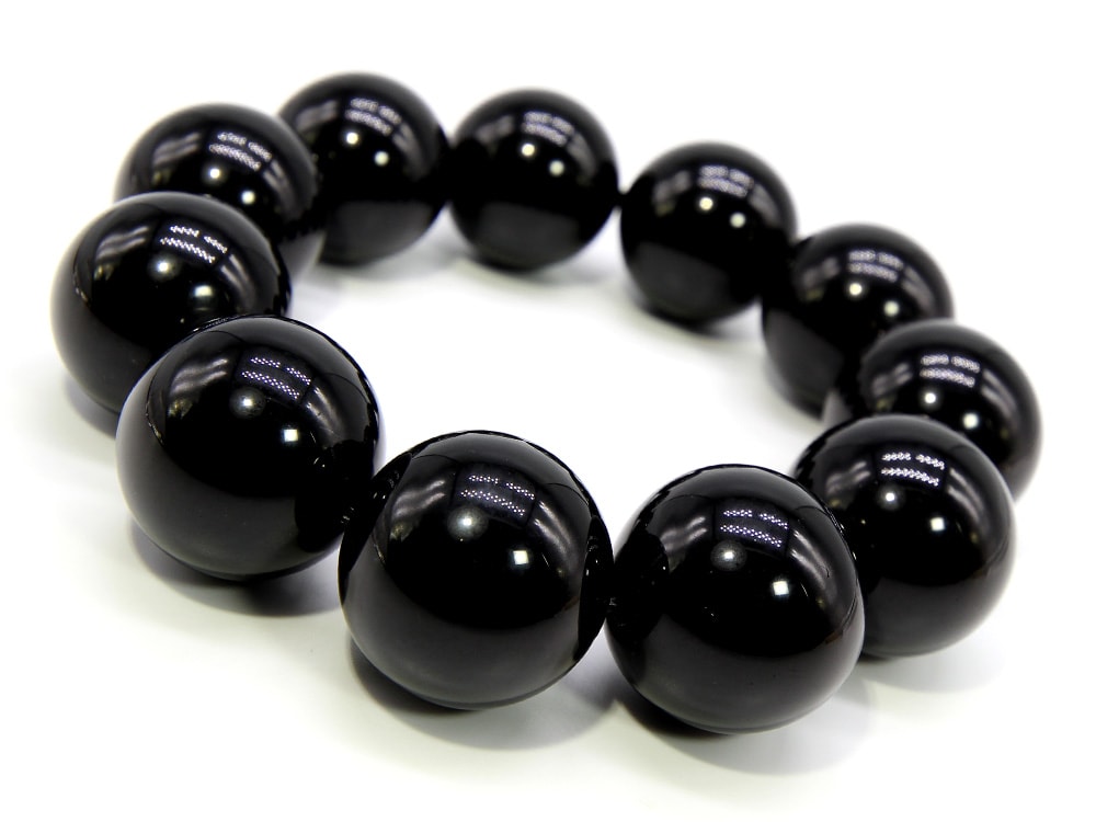 モリオン ブレスレット 18mm パワーストーン ブレスレット メンズ レディース 天然石 数珠 アクセサリー メンズブレスレット パワーストーンブレスレット 天然石ブレスレット 男性用 魔除け 厄除
