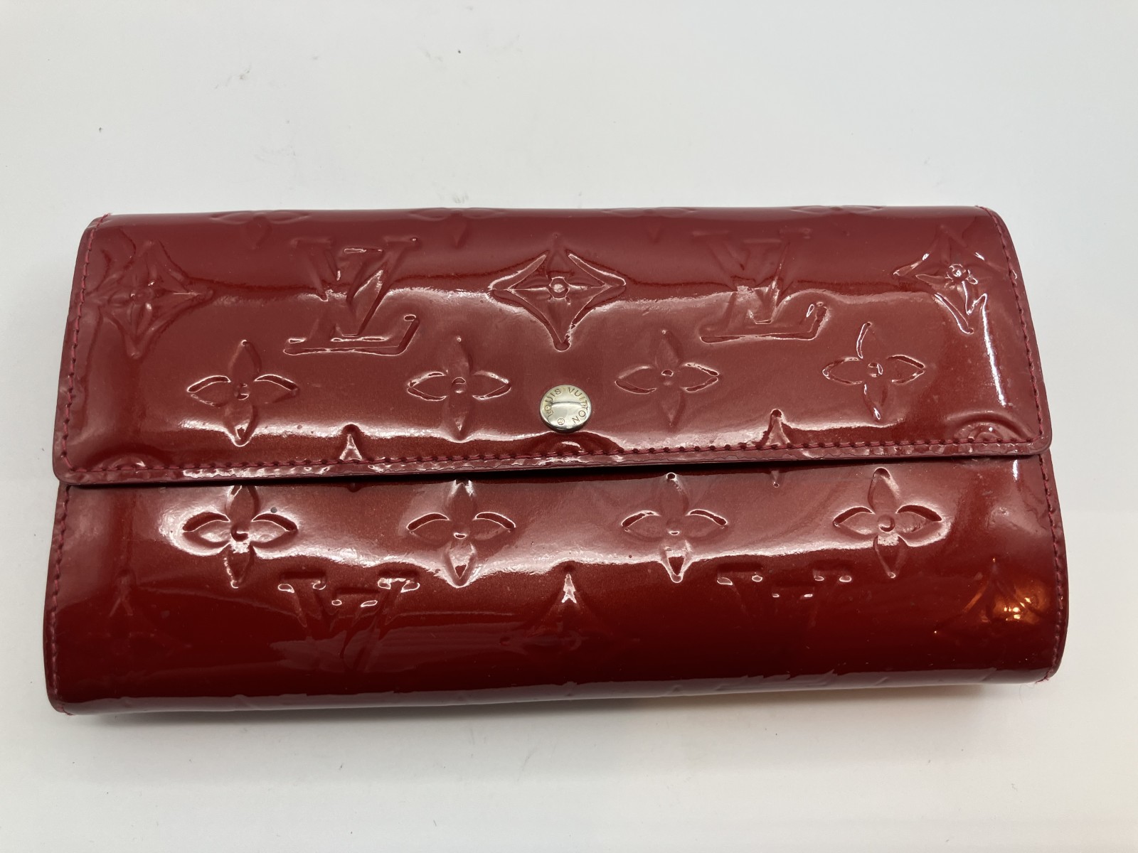 長財布 M93530 ヴェルニ ポルトフォイユ・サラ TH1029 レッド 【公式通販】