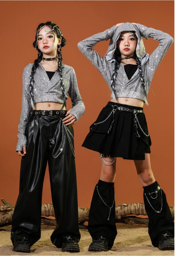 人気 キッズダンス衣装 女の子 子供服 かっこいい 演出服 舞台服 jazz ステージ衣装 応援団 ダンス練習着 発表会 人気 応援団 舞台服 演奏会 子供服 舞台効果抜群 おしゃれ トップス パンツ