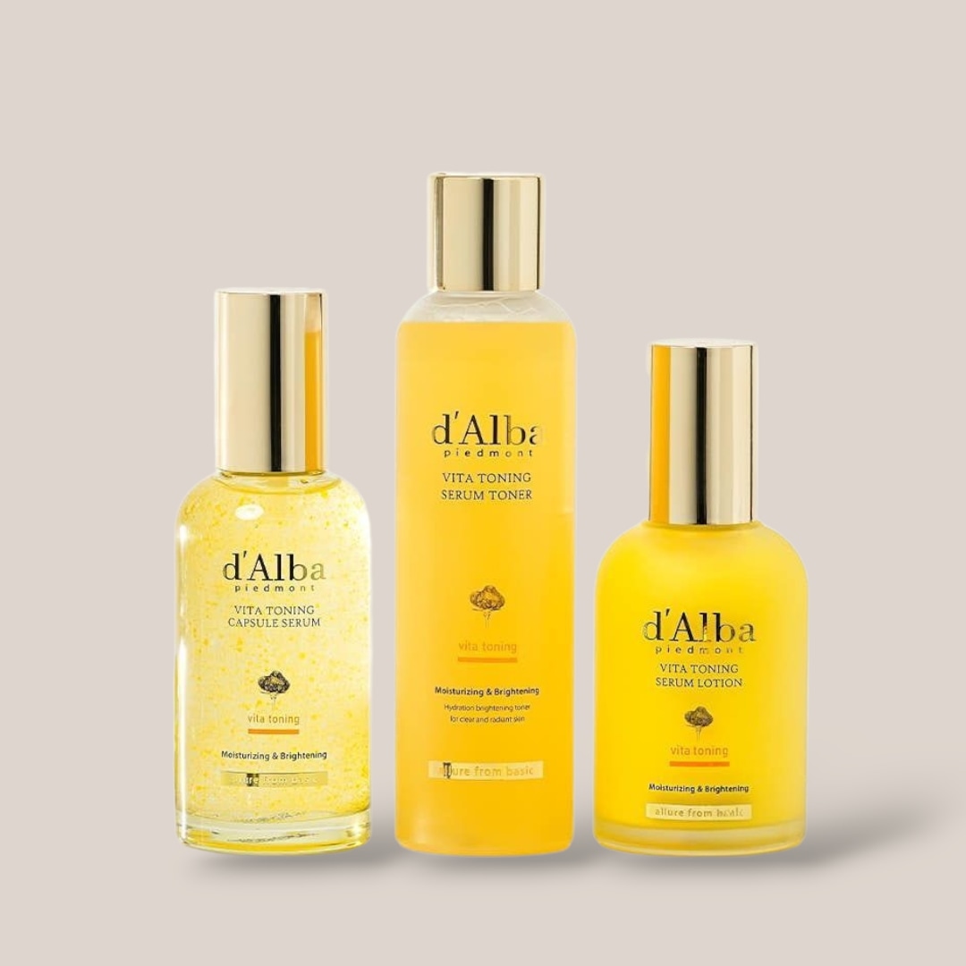 [dAlba] ダルバ ビタトーニング 3点セットトナー+セラム+ローション 10,395円