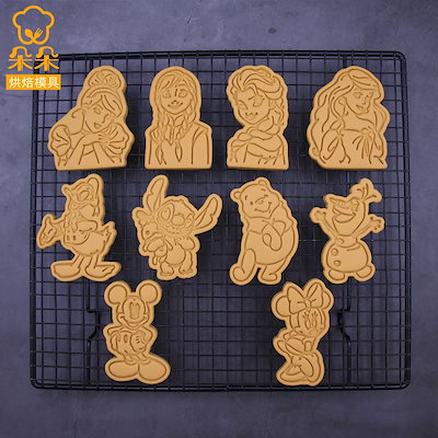 Qoo10] クッキー型プリンセスかわいい漫画クッキー : キッチン用品