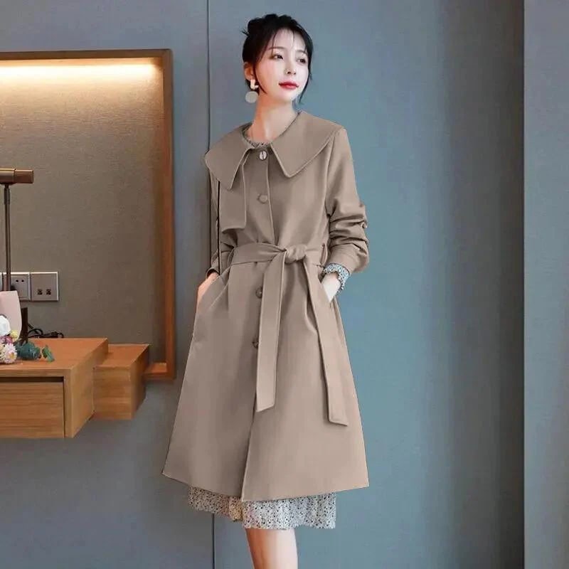 新作登場 レディースコート　チェスターコート　女性　スプリングコート　トレンチコート　ミドル丈 春 秋　ジャケット　アウター　通勤