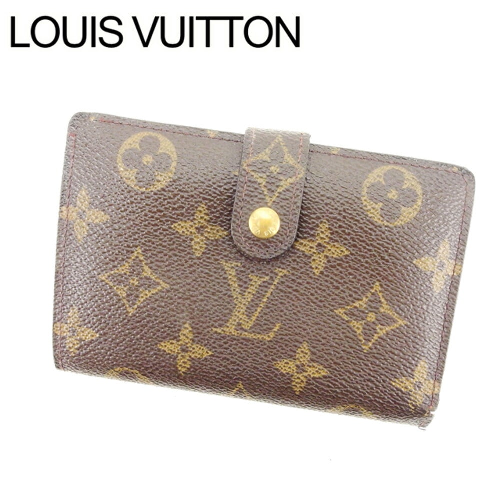 ルイヴィトン がま口財布 二つ折り ポルトモネ　ビエヴィエノワ M61663 モノグラム Louis Vuitton 中古 T11251