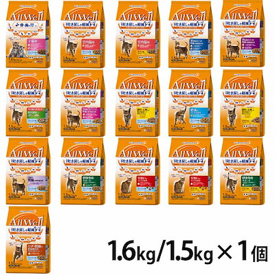 他サイト： キャットフード ユニ・チャーム AllWell 健康に育つ子ねこ用 子猫 フィッシュ1.6kg ×1個の商品画像