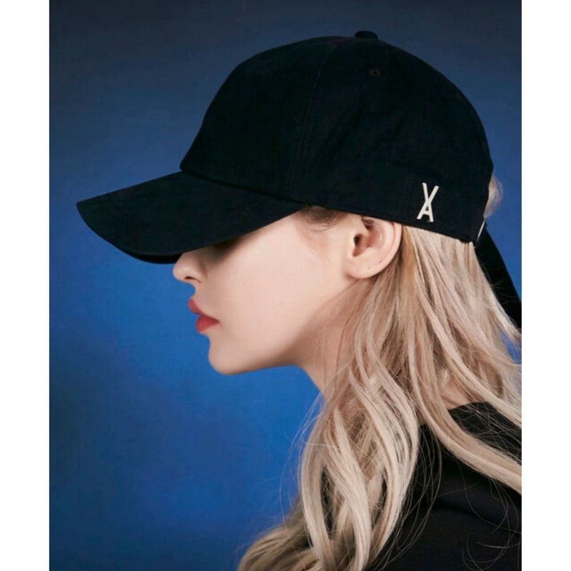 VARZAR / OG Oversized Fit Washing Ball Cap_Black / NCT,BTS 着用