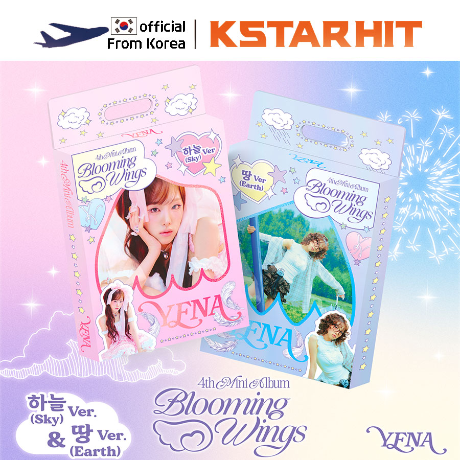 (2種セット) YENA - Blooming Wings (4枚目のミニアルバム)