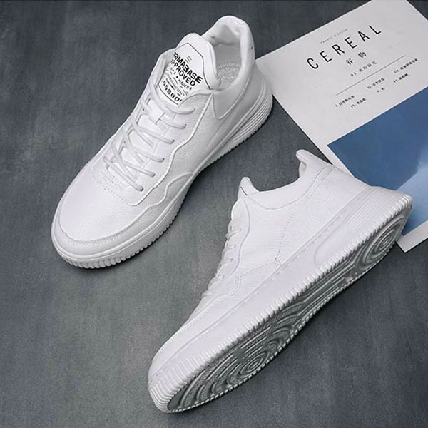 スニーカー シューズ 厚底 歩きやすい スポーツ タウン カジュアル ベーシック メンズ マイクロファイバー