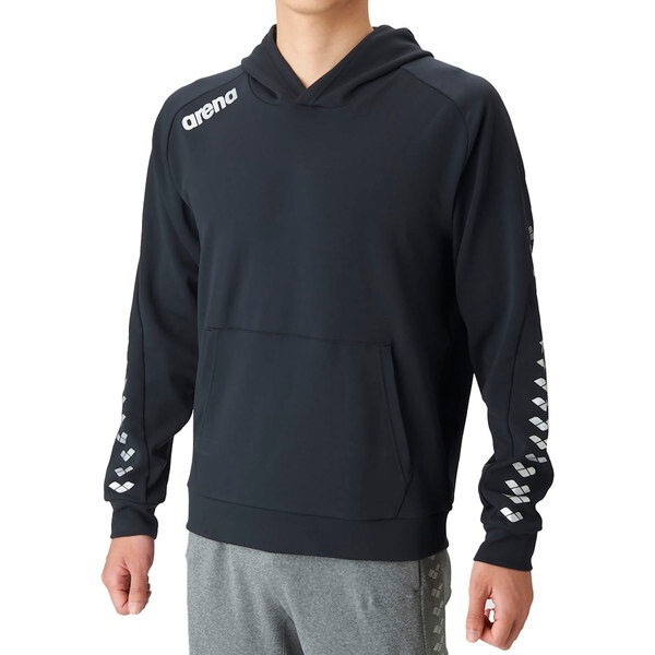 アリーナ 水泳 スウェットパーカー ARN1330 BLK L 7,213円