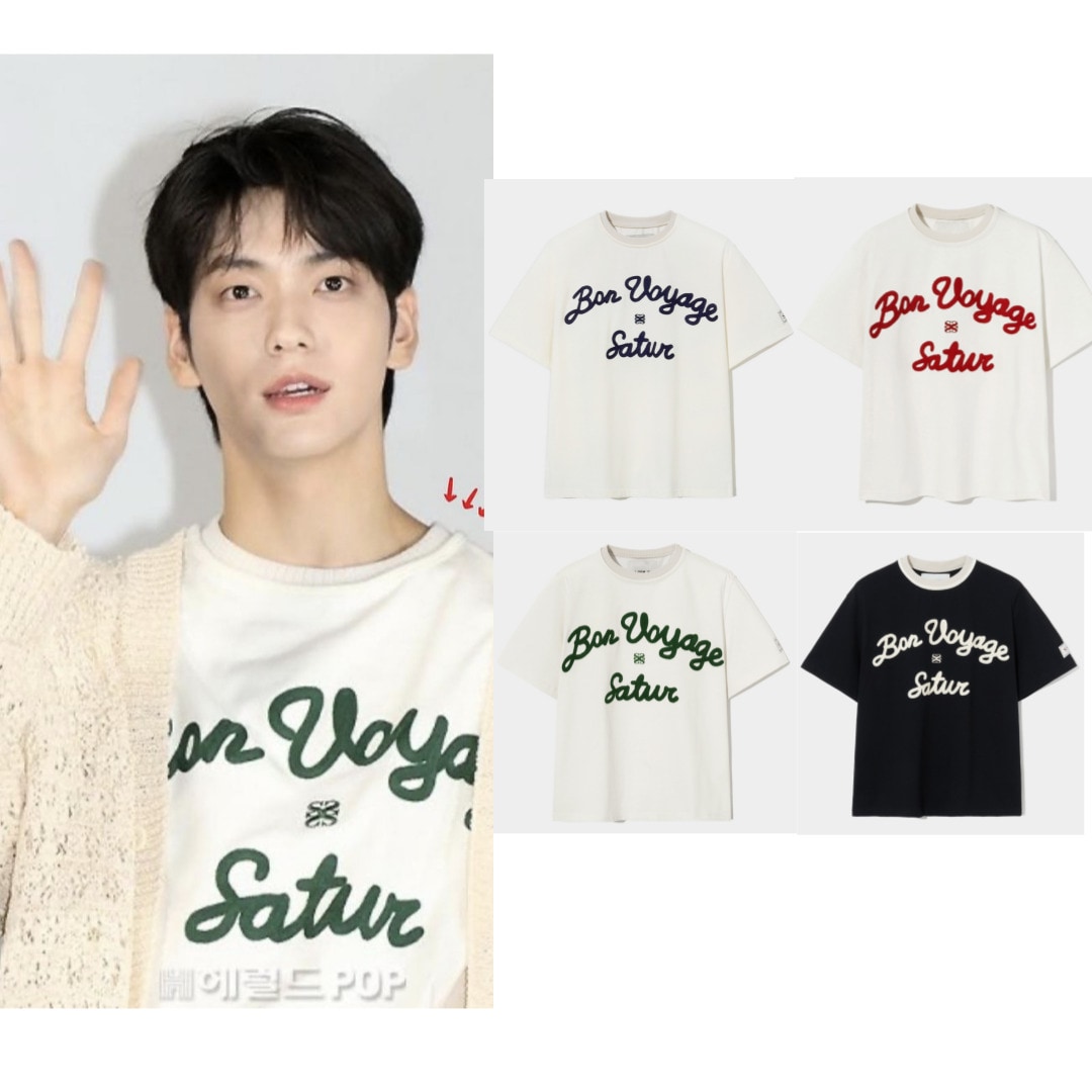 【TXTスビン着用】Logo voyage T-shirt半袖Tシャツ