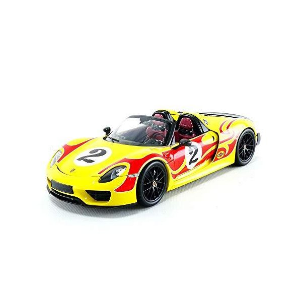 Minichamps 110062446 Miniature Collection Car Yellow with Red Stripes 並行輸入品