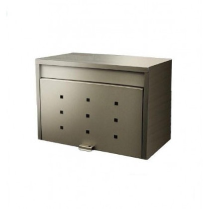 グリーンライフ 大型郵便ポスト チタングレー FH-70