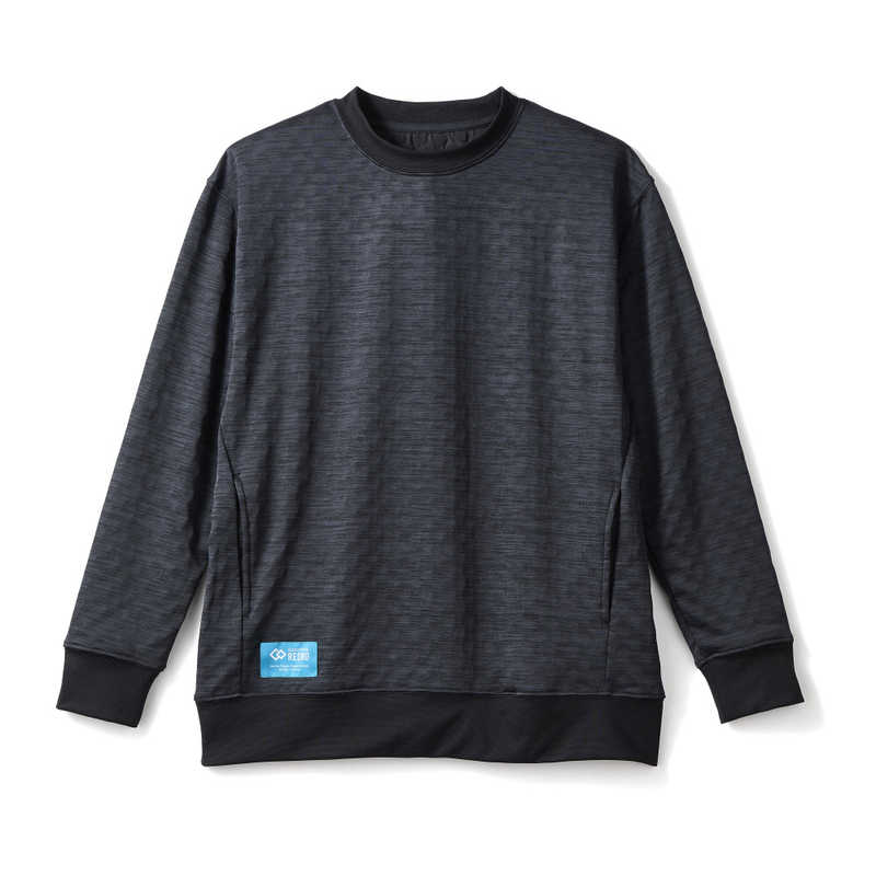 コラントッテ　メンズ シャツ レスノ マグネリカバリーウェアロングスリーブ(Lサイズ/) 杢グレー　AJCJC09L