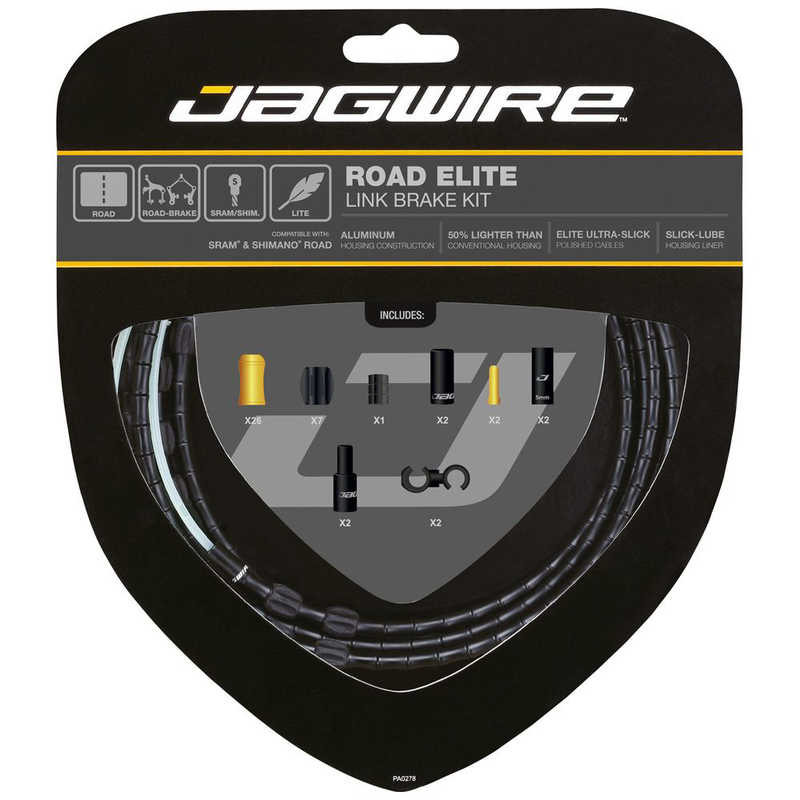 JAGWIRE　Road Elite Link Brake Kit ロード エリートリンク ブレーキキット ブラック　CBB06000