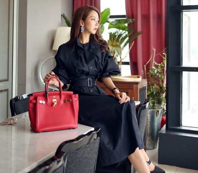 【2025新作入荷】シャツワンピース 秋冬 レディース ワンピース きれいめ コート ワンピース ウエストベルト 膝下丈 長袖 OL 通勤 大きめサイズ 20代 30代