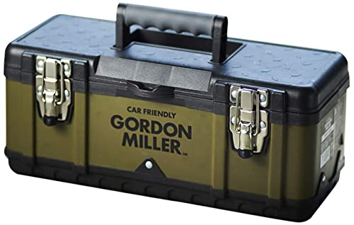 GORDON MILLER ツールボックス390 ツール 道具箱 オリーブドラブ 取っ手付 トレー付
