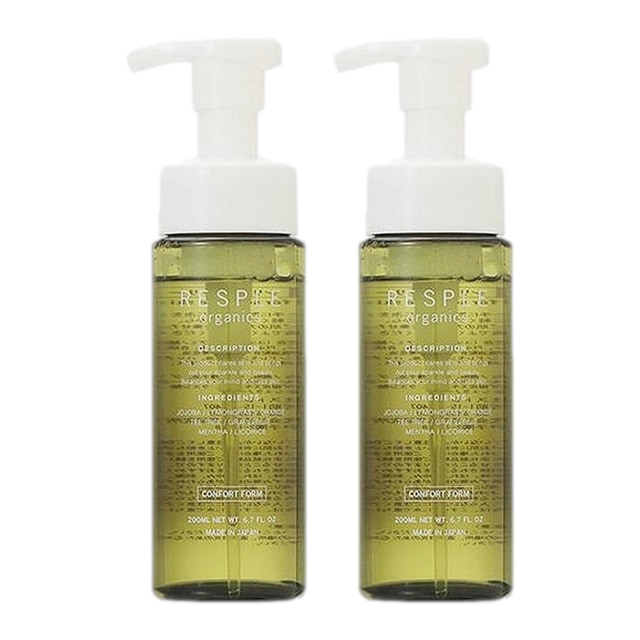 レスプルオーガニクス コンフォートフォーム 200ml x 2 お得な2個セット