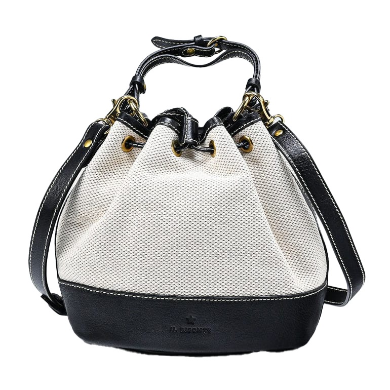 巾着バッグ ショルダーバッグ 2way レディース ポシェット ハンドバッグ ナチュラル ブラック BBU031TCV005NA203B