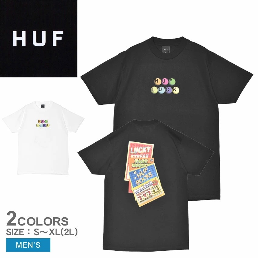 LUCKY S／S TEE TS02398 メンズ ウエア トップス Tシャツ クルーネック 半袖 ストリート カジュアル シンプル スポーティ スケボー スケーター スケートボード プリント