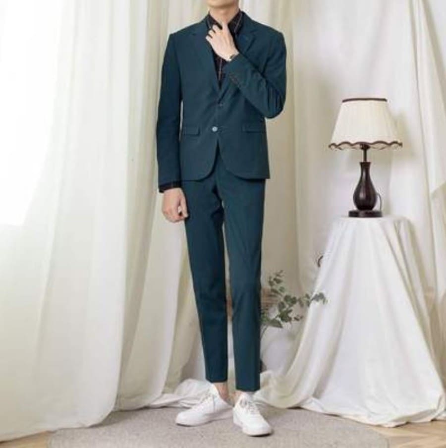 期間限定 スーツ メンズ おしゃれ ビジネス セットアップ フォーマル 9073