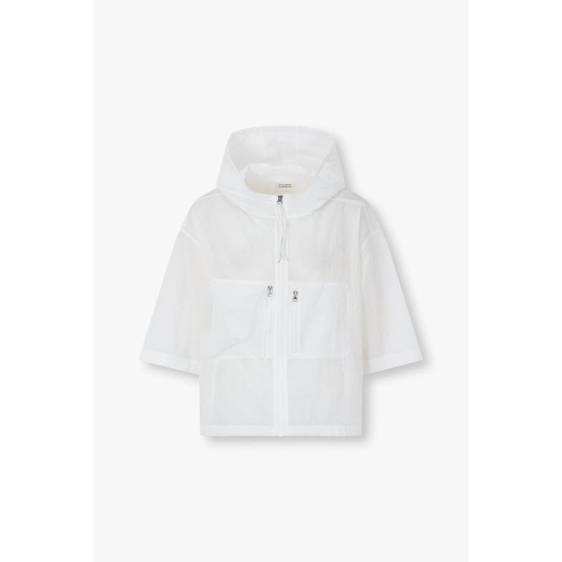 [大邱店限定]半袖ジッパー装飾ジャンパー(9175213984)