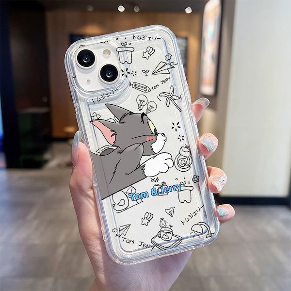 iPhoneケース　トムとジェリー スマホケース トムとジェリー iPhone13 iPhone12 iphone8