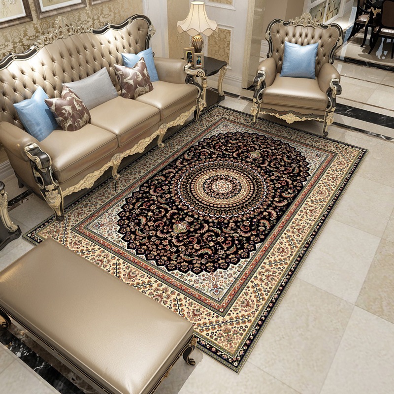 アメリカンモロッコのドニエカーペットヨーロッパとアメリカンレトロリビングルームベッドルームスタディスタッフマット外国貿易肥厚