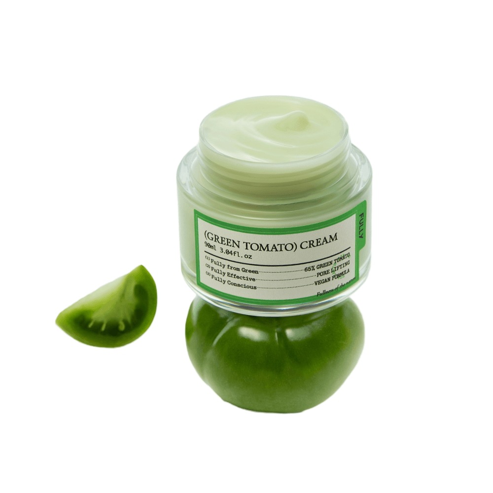 プーリー グリーン トマト クリーム 90ml 毛穴 弾力 ケア