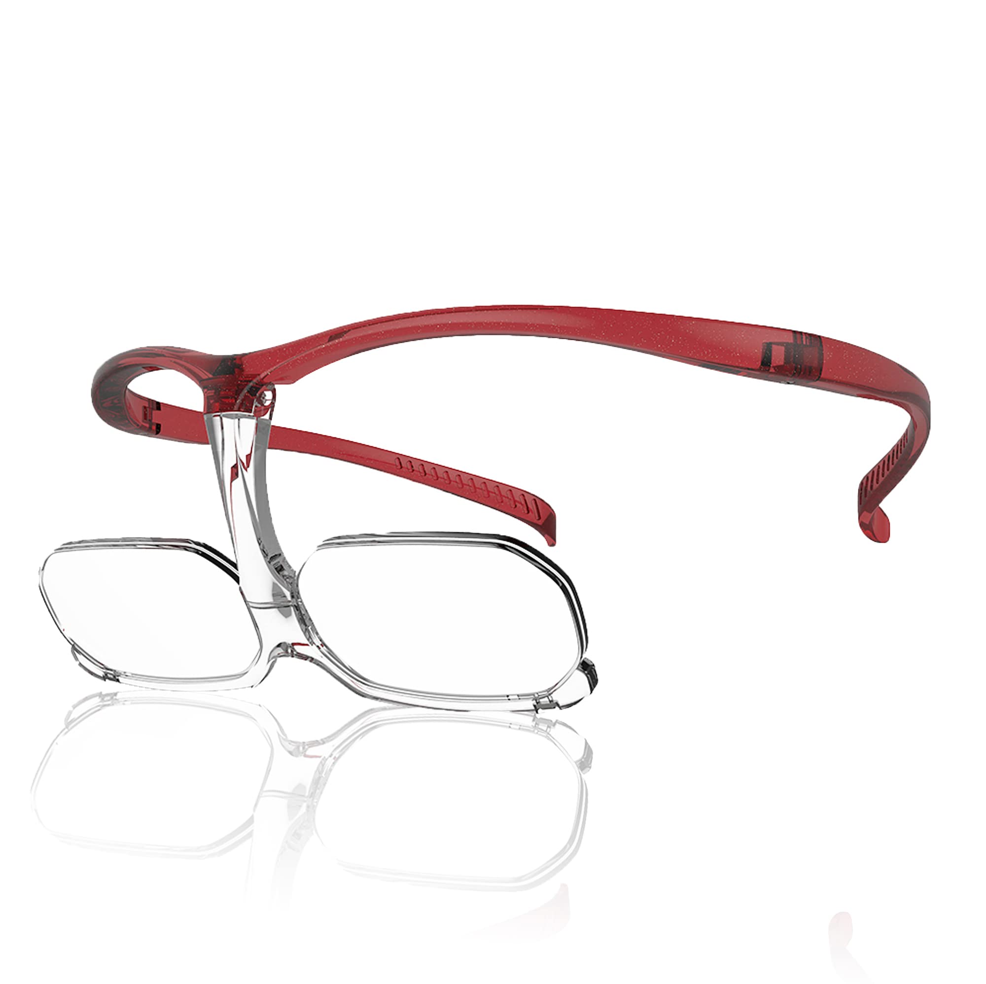 [CHARMANT] ダブルルーペ 拡大率1.62倍 遠くも近くも見える 拡大鏡 メガネ型 ルーペ シャルマン CW20 45 RE