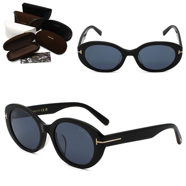 サングラス FT1294-K/S 01A 54 TF1294 サングラス EYEWEAR アジアンフィット ブラック グレー ユニセックス